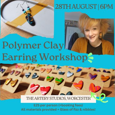 Polymer Clay Earring Workshop with Crafty Carrot Gifts