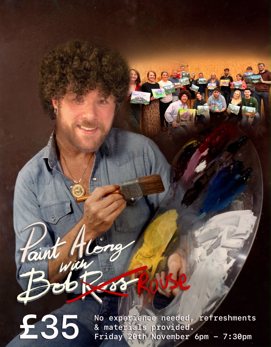 Paint Along with Bob Ross - Hosted by Joshua Rouse