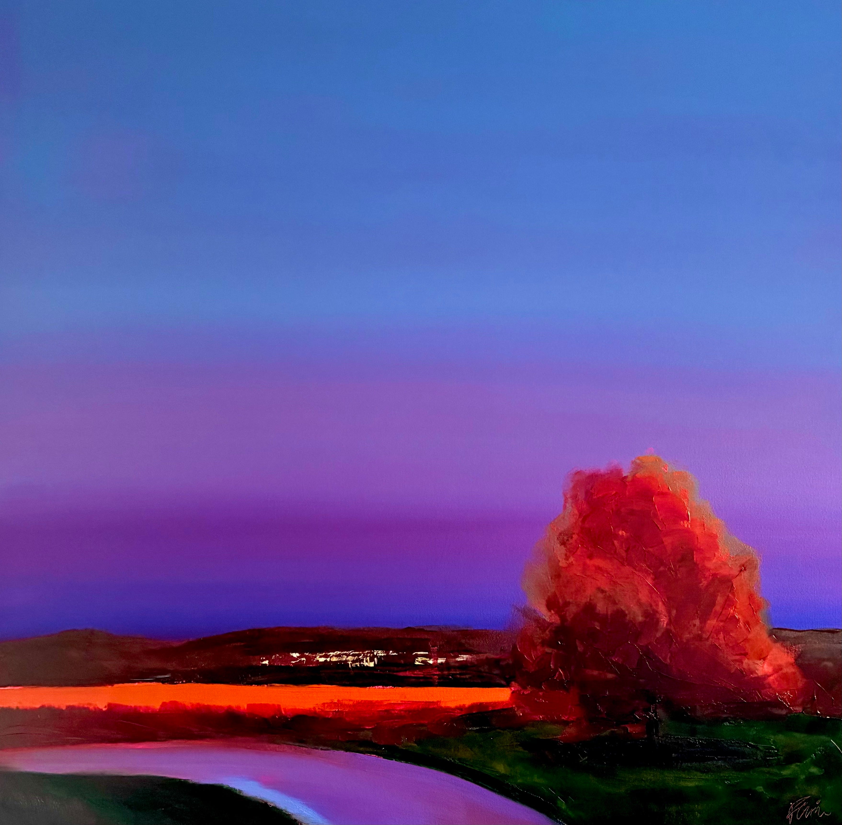 ABSTRACTED LANDSCAPE PAINTING with Francesca Currie