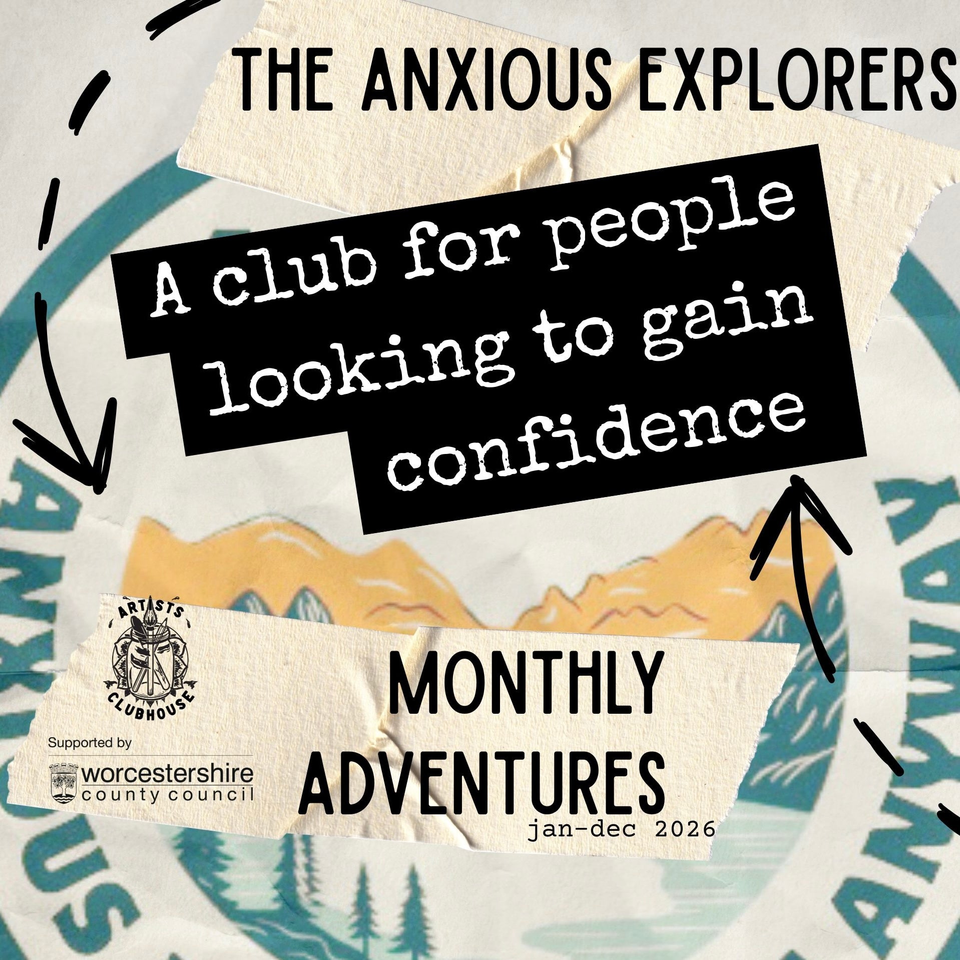 The Anxious Explorers – with Artists Clubhouse