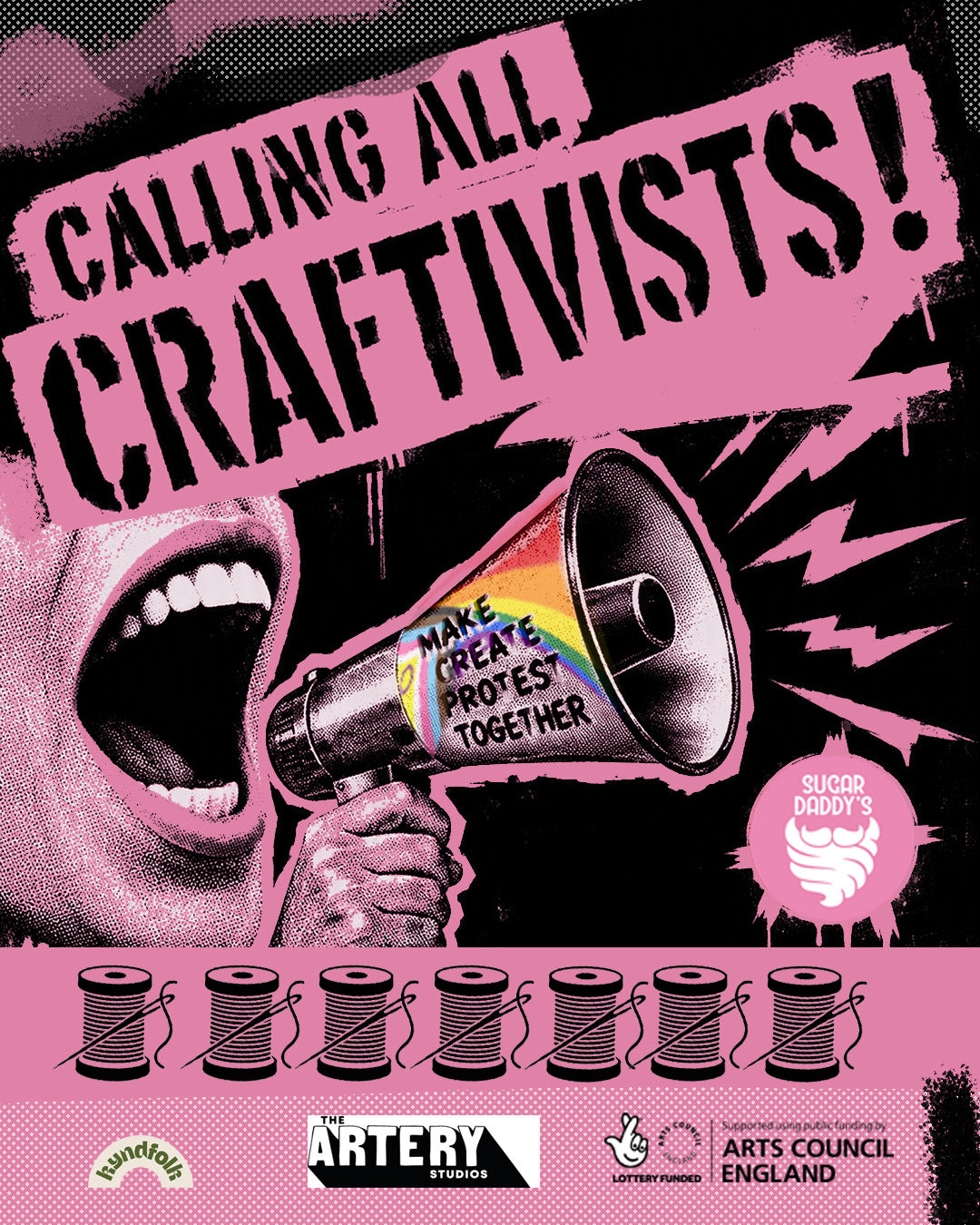 FREE CRAFITIVIST WORKSHOPS with Sugar Daddy's & Oly Bliss