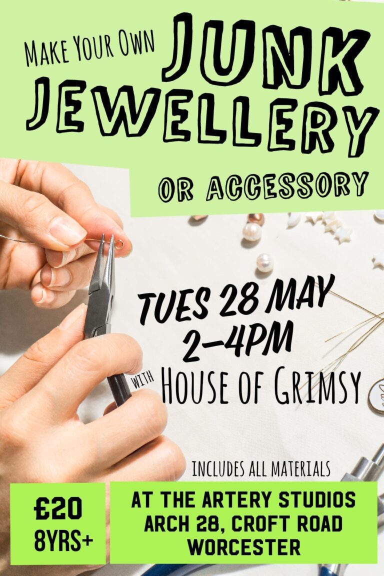 Half Term - Make Your Own Junk Jewellery - With House Of Grimsy - The 