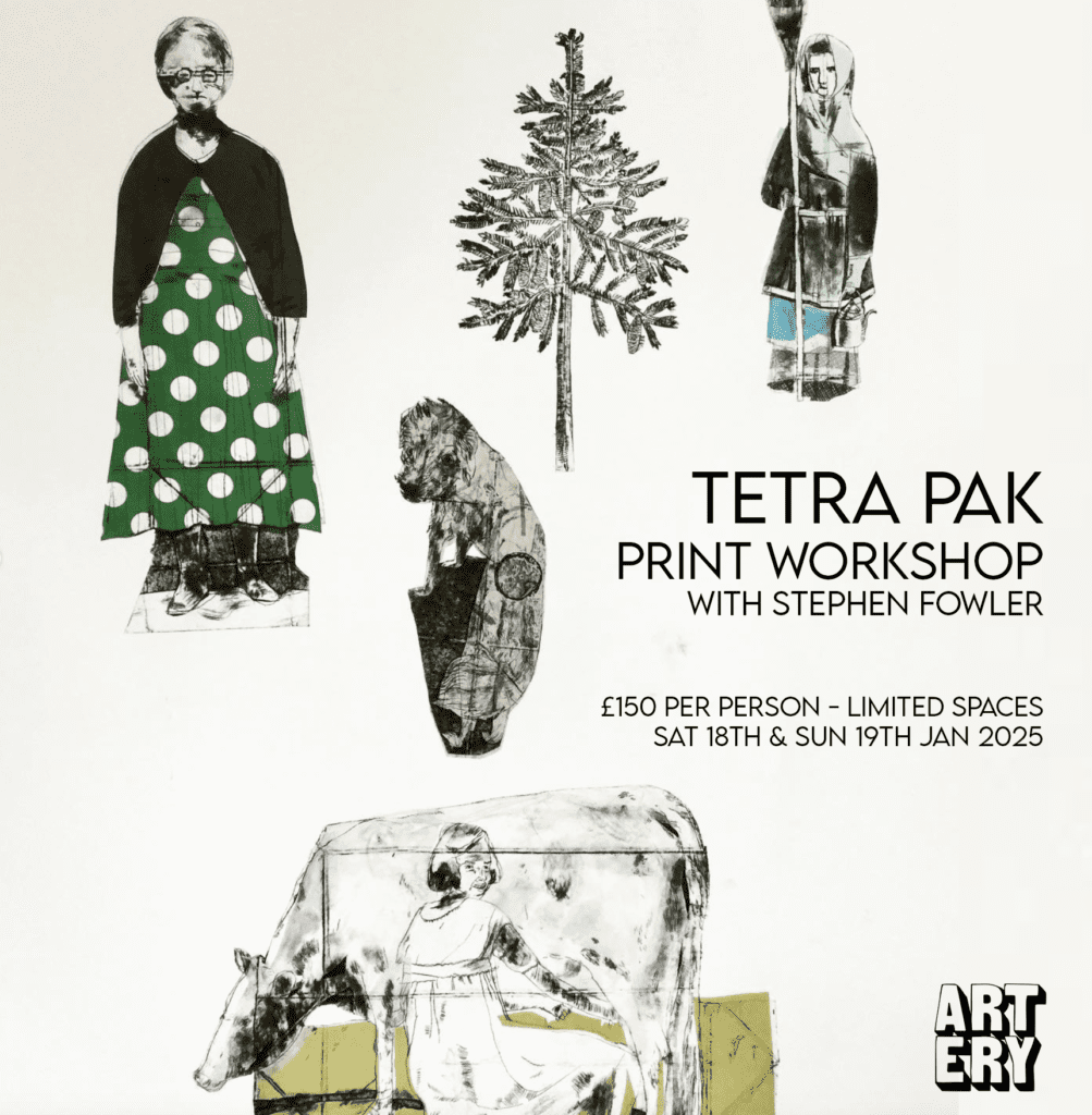 Stephen Fowler - Tetra Pak Print workshop