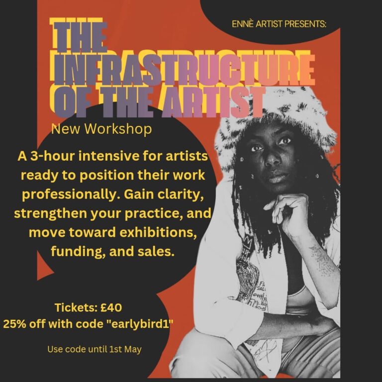 The Infrastructure of the Artist