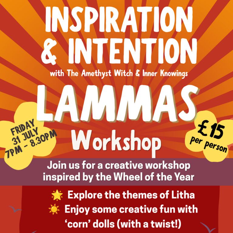 Lammas inspired Creative Workshop with Inner Knowings & The Amethyst Witch